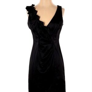 Elegant Black Sleeveless Dress Macy’s Cocktail Formal by Jump Girl Size 3/4